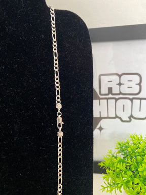 Corrente Prata 3x1 - 5MM / 70CM