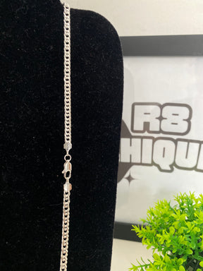 Corrente Prata EloDuplo - 5MM / 70CM