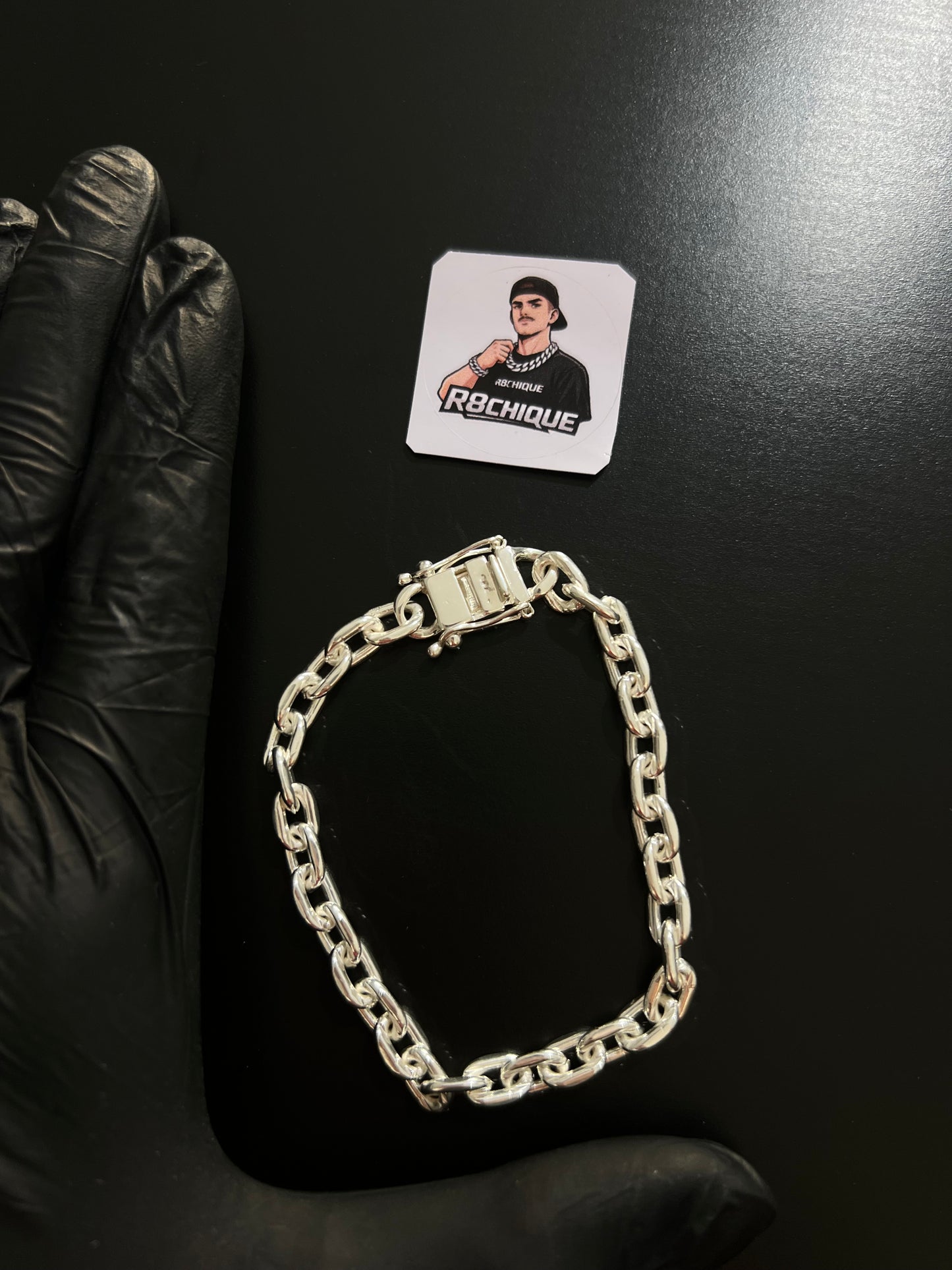 Pulseira Cartie - 8MM Prata Mista