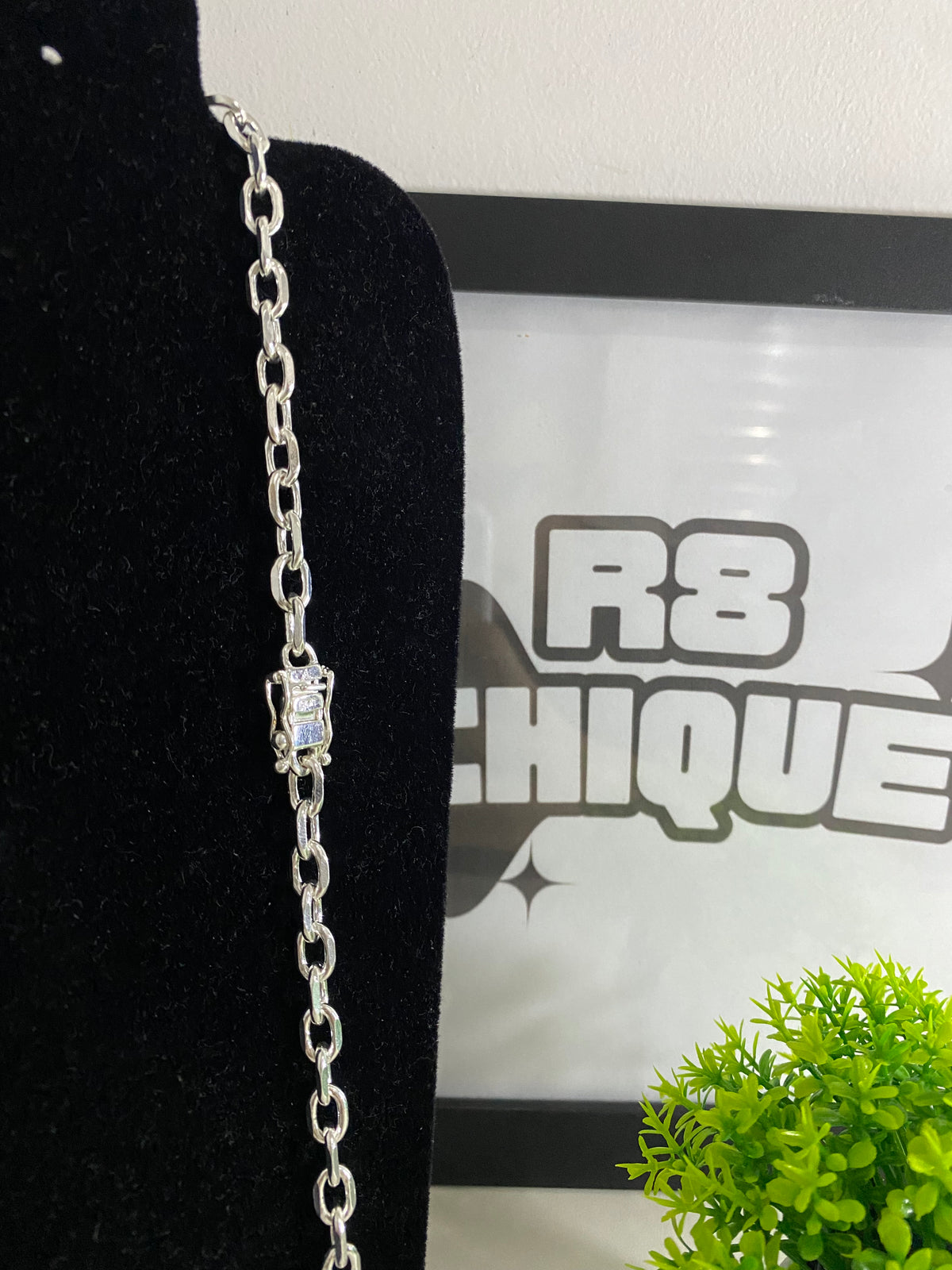 Corrente Prata Cartier - 8MM / 70CM