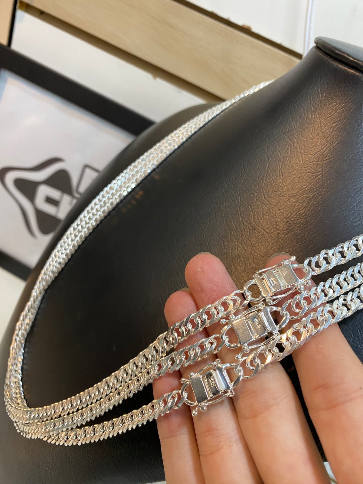 Kit Revenda | 3 Correntes Ello Duplo 8MM (Kit 28)