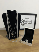 Kit Revenda | 3 Correntes 1 de 8MM EloDuplo / 2 de 3MM 1x1 e 3x1 / 2 Pingentes + 1 Dedeira (Kit 24)