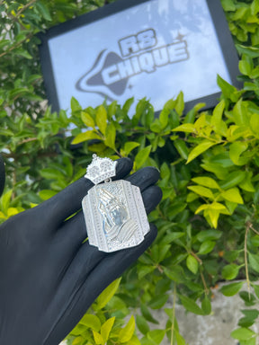 Pingente - Oração | Prata Mista