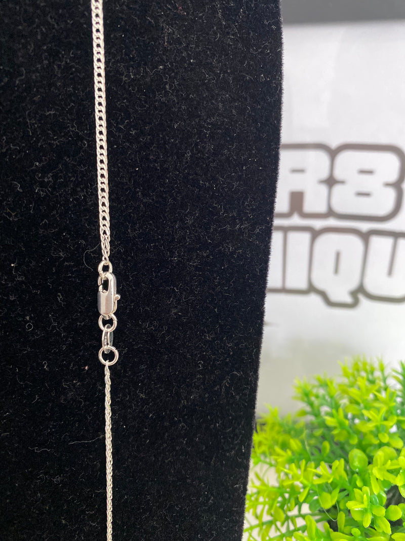 Corrente Prata elo duplo - 3MM / 70cm