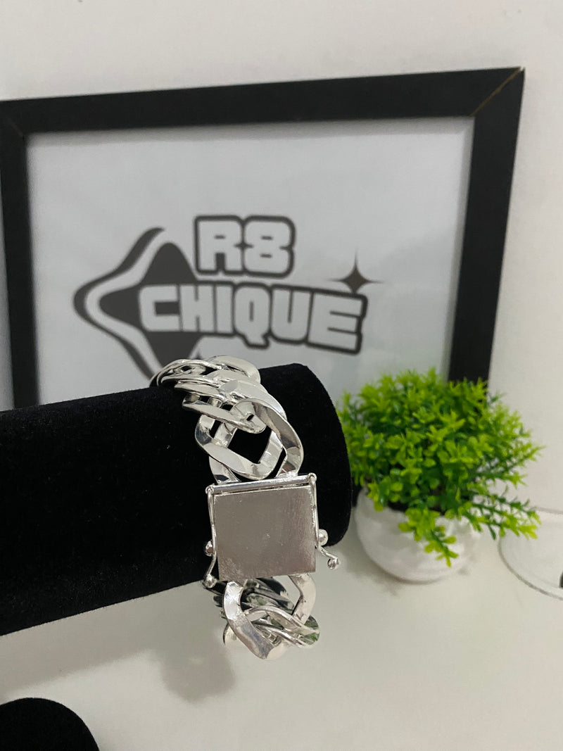 Pulseira Prata EloDuplo - 30MM