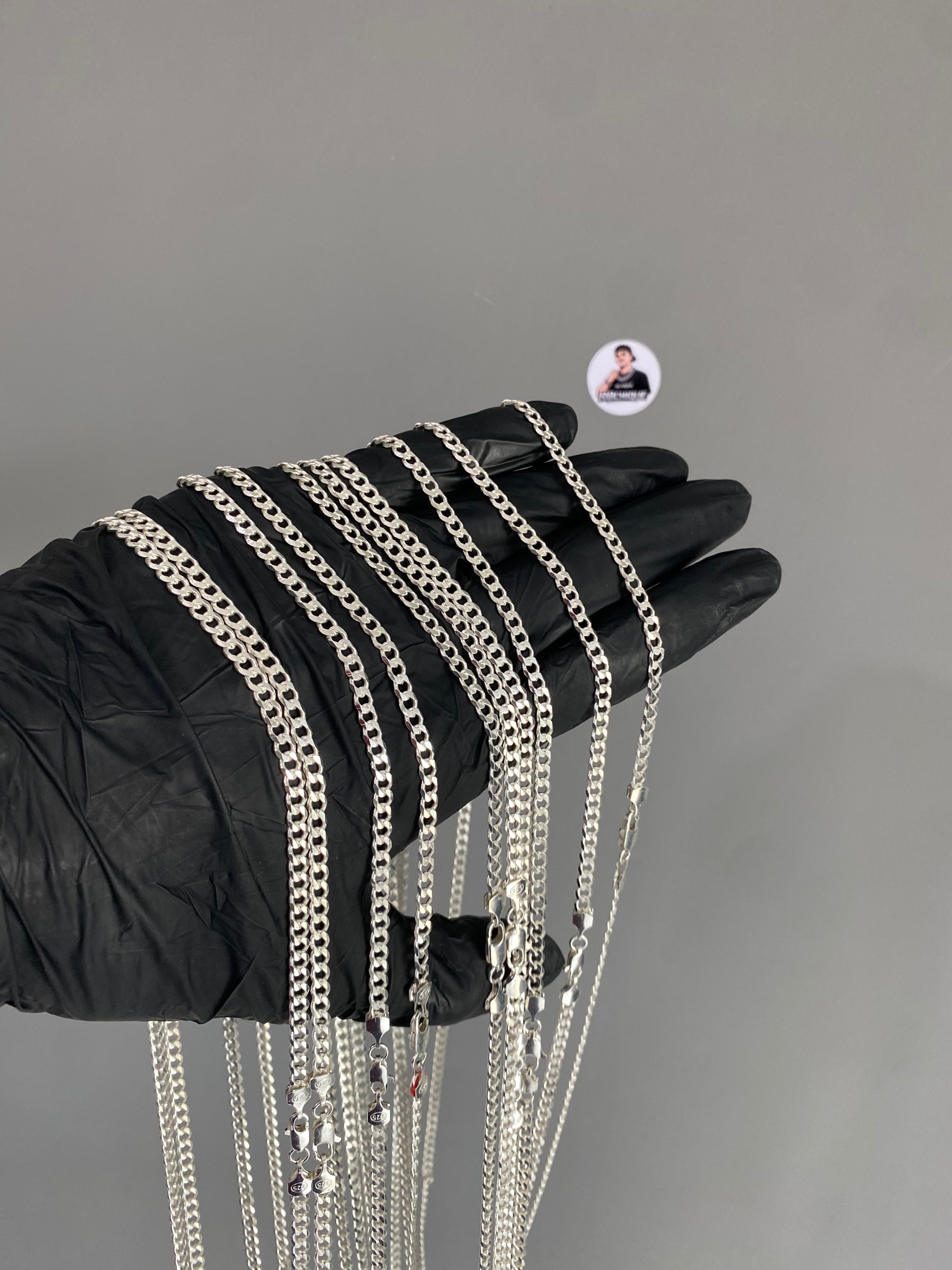 Kit Revenda | 10 Correntes 5MM - 1x1 / 70CM