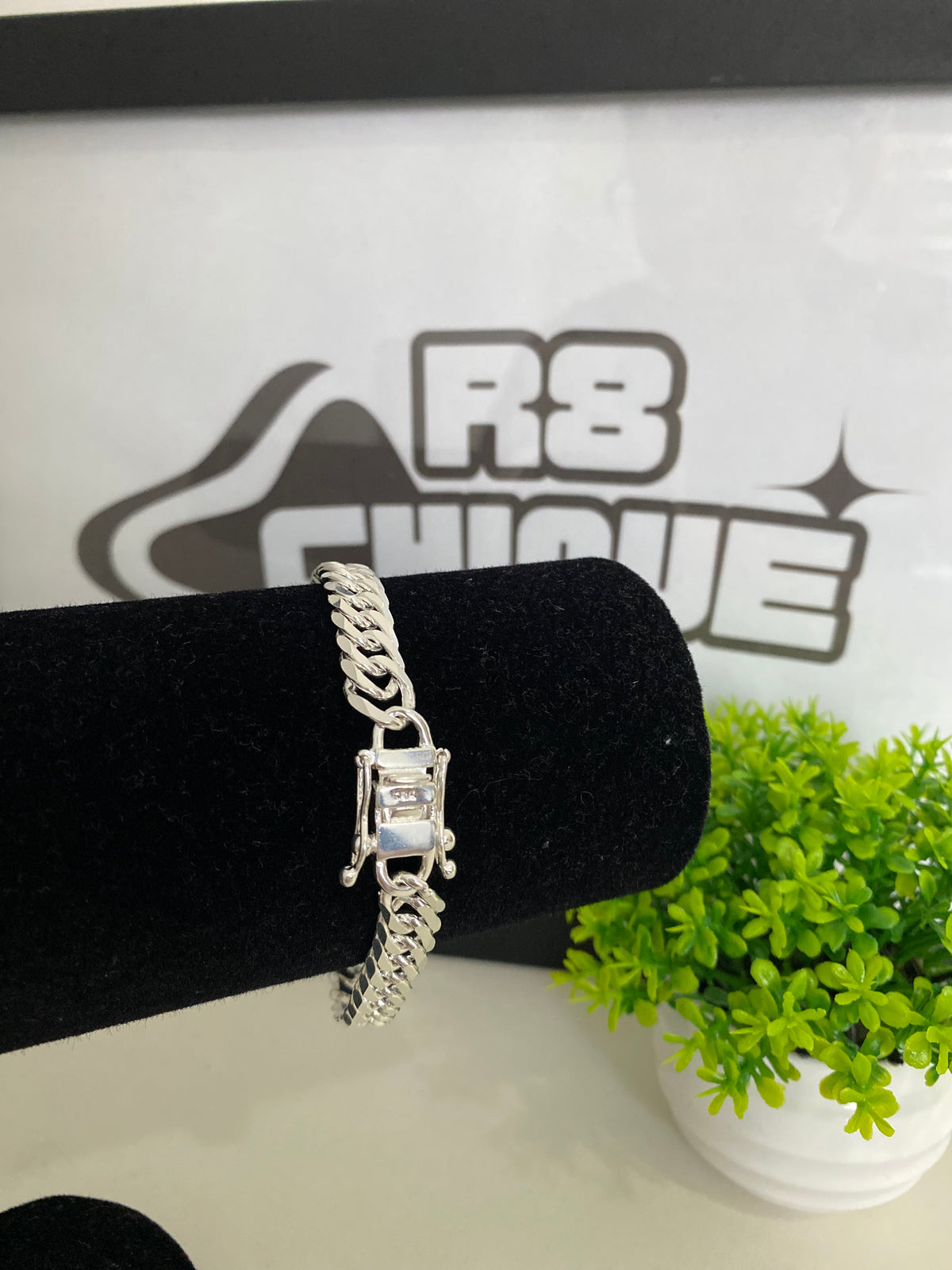 Pulseira Prata EloDuplo - 10MM