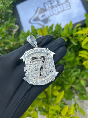 Pingente - 7 | Prata Mista