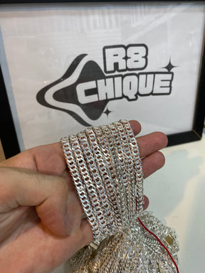 Kit Revenda | 10 Pulseiras Elo Duplo 8MM (Kit 42)