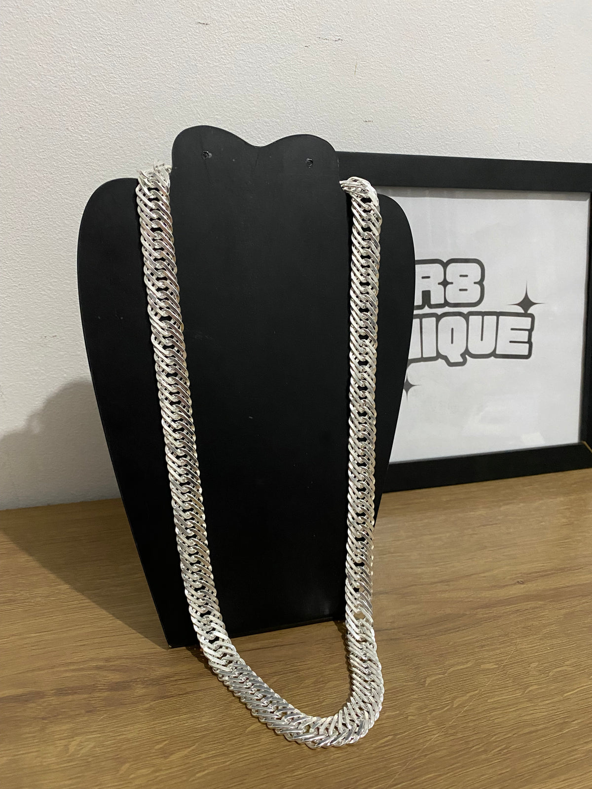 Corrente Prata - 15MM / 70CM