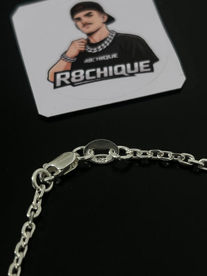 Pulseira Cartie - 2MM Prata Mista