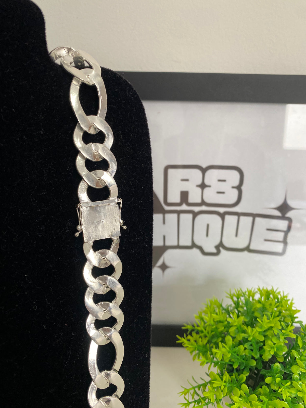 Corrente Prata 3x1 - 22MM / 70CM